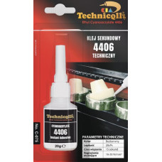 Technicqll C-075 Клей секундний технічний ціаноакриловий 20g флакон 
