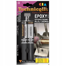 Technicqll E-396 Клей епоксидний металевий 2x12ml шприц Technicqll E-396 Клей епоксидний металевий 2x12ml шприц