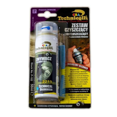 Technicqll P-102 Знежирювач технічний 50ml аерозоль Technicqll P-102 Знежирювач технічний 50ml аерозоль