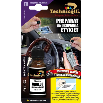 Technicqll P-997 Очисник етикеток 20ml флакон 