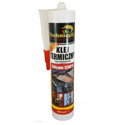 Technicqll R-518 Клей силікатний термостійкий 1200°C 300ml тюбик Technicqll R-518 Клей силікатний термостійкий 1200°C 300ml тюбик